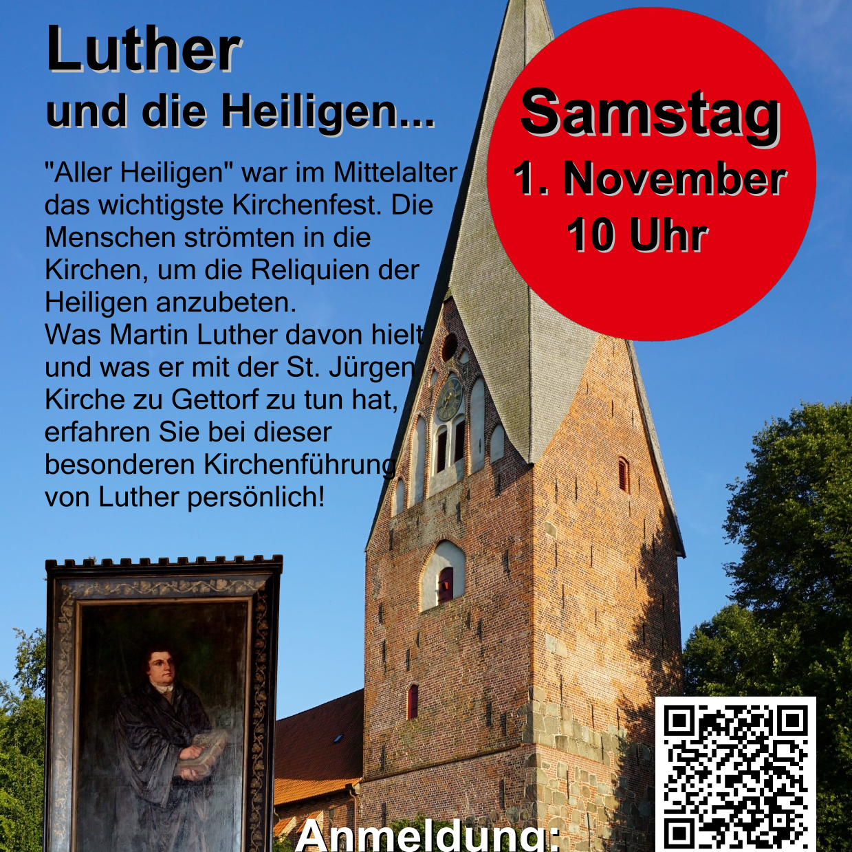 Öffnet die Seite 'Führung Samstag, 01.11.: Luther und die Heiligen'
