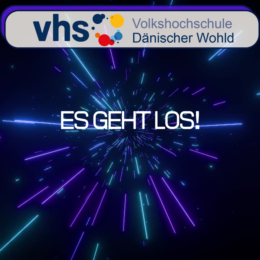 Öffnet die Seite 'Jetzt für die neuen Kurse anmelden!'